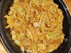 包菜鸡蛋炒粉丝-十三式重庆江湖菜(金茂览秀城店)