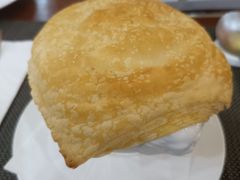 酥皮法式蘑菇汤-大佛寺高级素食自助餐厅