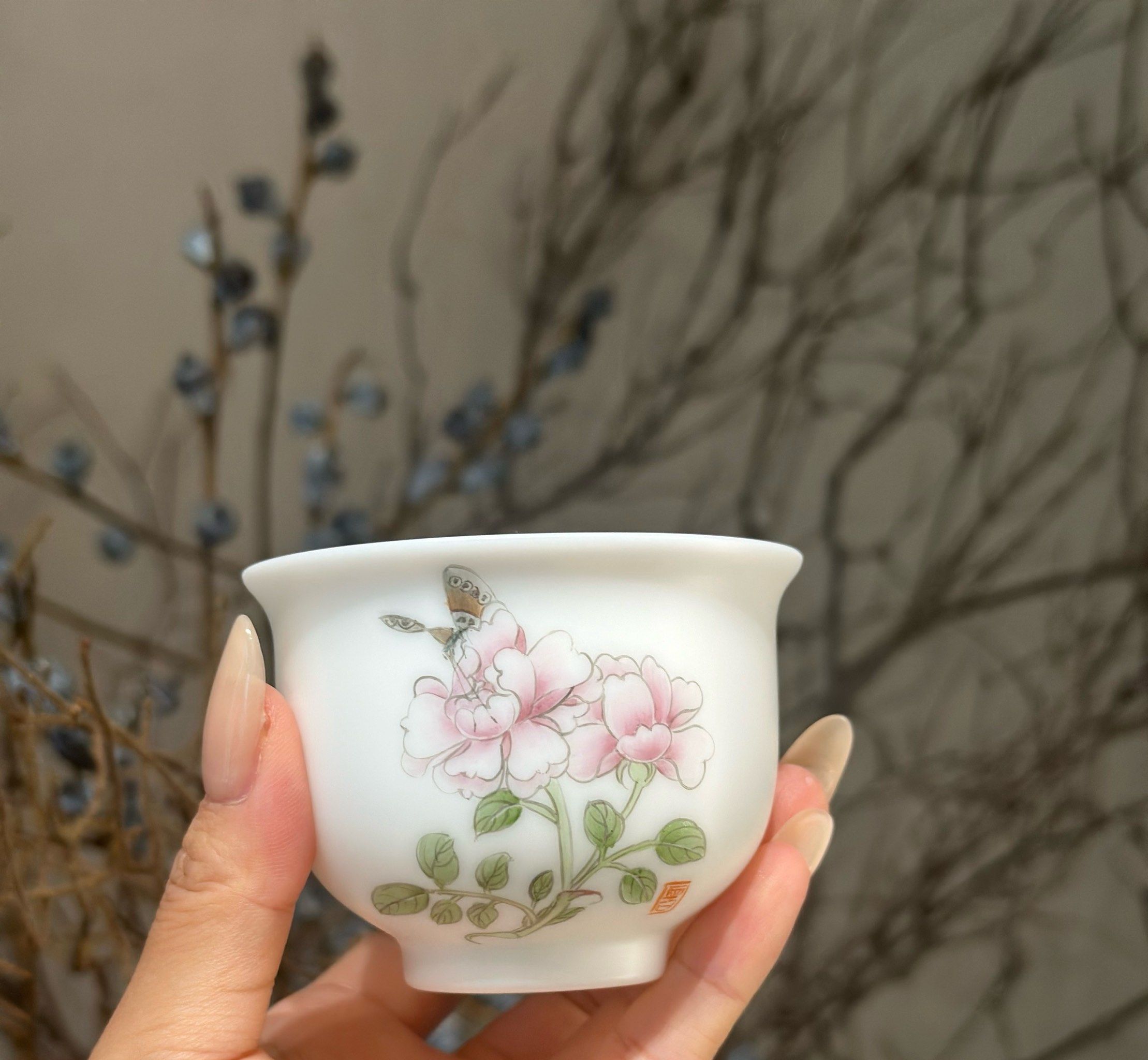 画在杯子上的传统新意