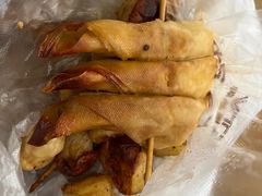 金针蘑干豆卷-张成荣电烤鸡架(沈阳总店)