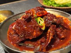 -草家酱蟹炭火烤肉店(珲春南路二店)