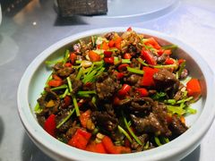 小炒黄牛肉-鸭王烤鸭店(三里河店)