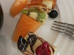 芝士蛋糕和哈密瓜-五洲咖啡厅(五洲大酒店)