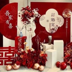 -七月气球布置订婚·宝宝宴· 求婚·生日布置(二七万达店)