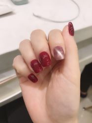 -手牵手美甲