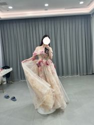 -桃子造型婚纱礼服(凤起广场店)