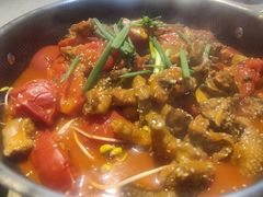 -贵州辣子鸡番茄鸡