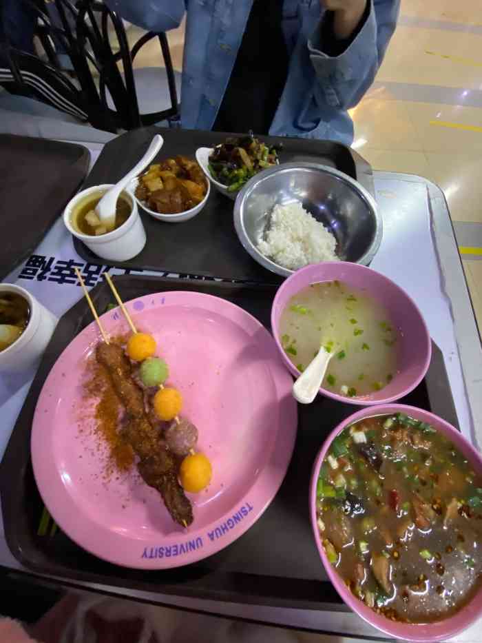 清华大学桃李园餐厅-"#点评有礼# 最近在刷论文没出去吃饭 只.