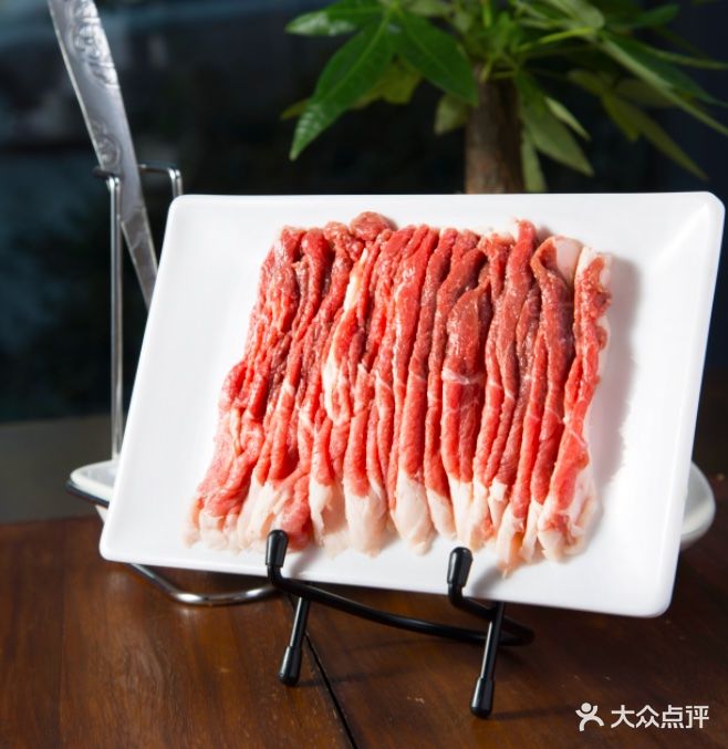 顺新涮肉(阎村店)手切鲜羊肉图片 - 第1张