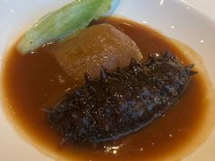 鲍汁金柚皮脆米烩鲜鲍-广州富力君悦大酒店空中花园