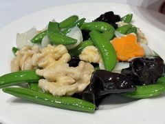 桃仁百合炒蜜豆-凯鸽酒楼(操场城店)
