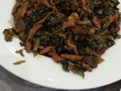 大豆芽菜酸菜猪肠。-六婶西关小厨(光塔路店)