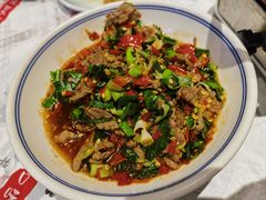 泡辣椒炒牛肉-壹盏灯(华远店)
