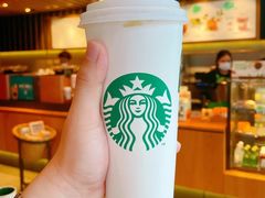 燕麦丝绒拿铁-星巴克臻选(广州沙面店)