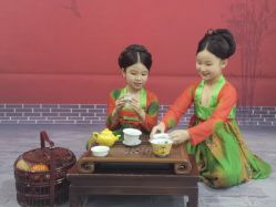 -后宫·古装汉服京剧儿童亲子全家福摄影