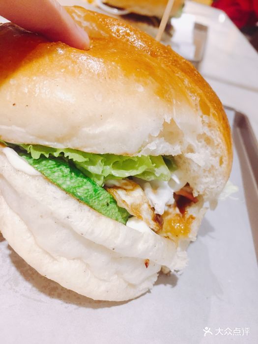 培根煎蛋汉堡