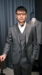 点击看大图 -怒马会 全麻衬西装高级定制