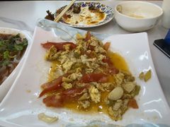 西红柿炒蛋-马旭土鸡焖花卷新疆菜大盘鸡·真域顺西域美食(天马大道店)