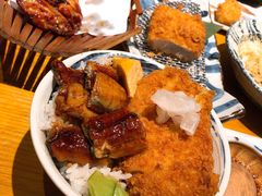 鰻魚豬扒雙拼飯-堂本家洋食别馆·炸猪排(中心城店)