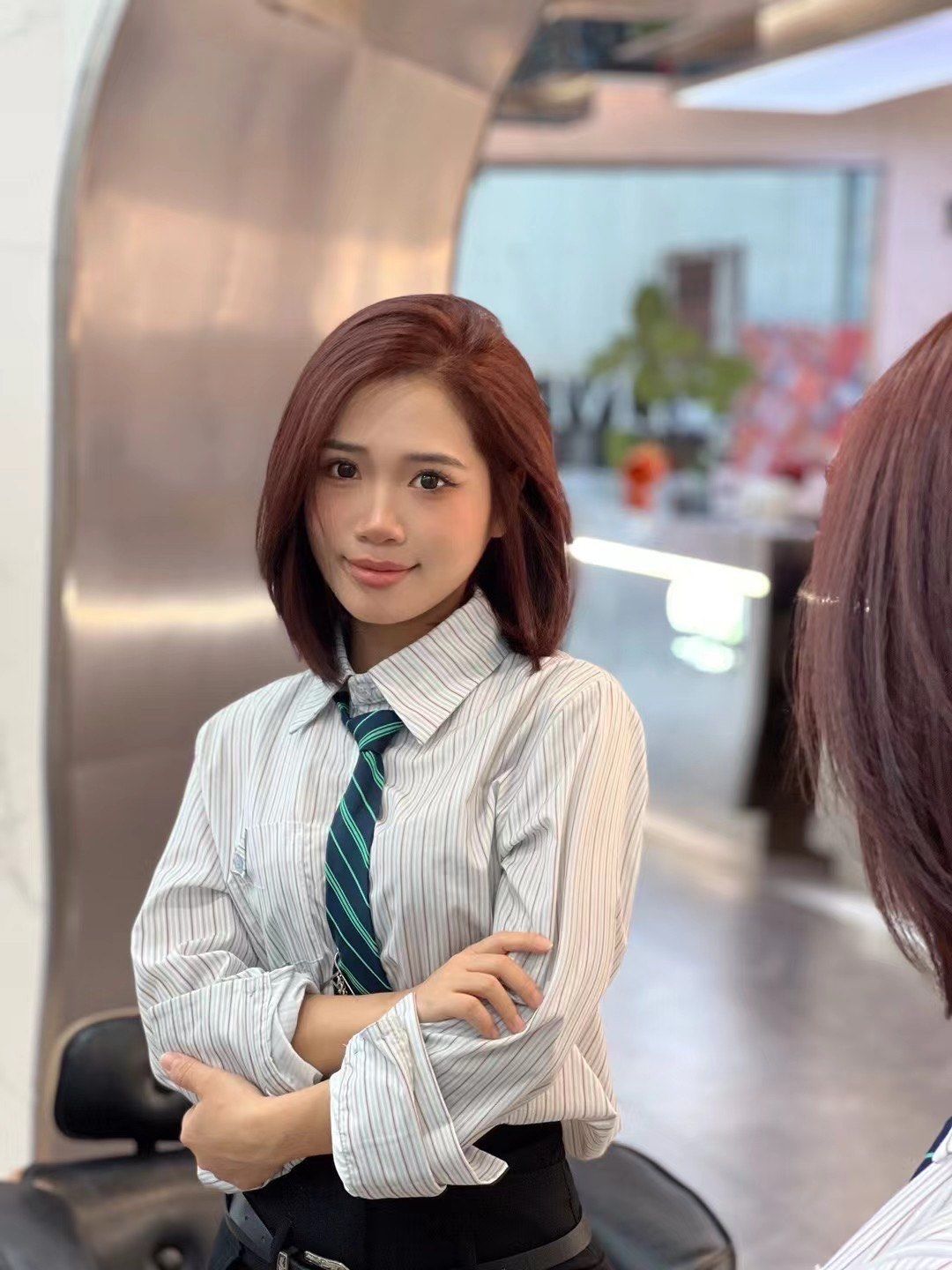 短发,中长款,超a发型,韩式发型,中长发,齐肩发,显脸小发型,减龄发型