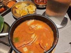 -草家酱蟹炭火烤肉店(珲春南路一店)