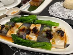 豉油鲜贝蒸双色豆腐-小東馆(东纵路店)