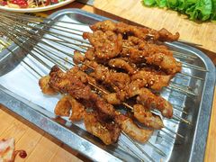 烤板筋-二道木烤羊腿(桃花潭店)