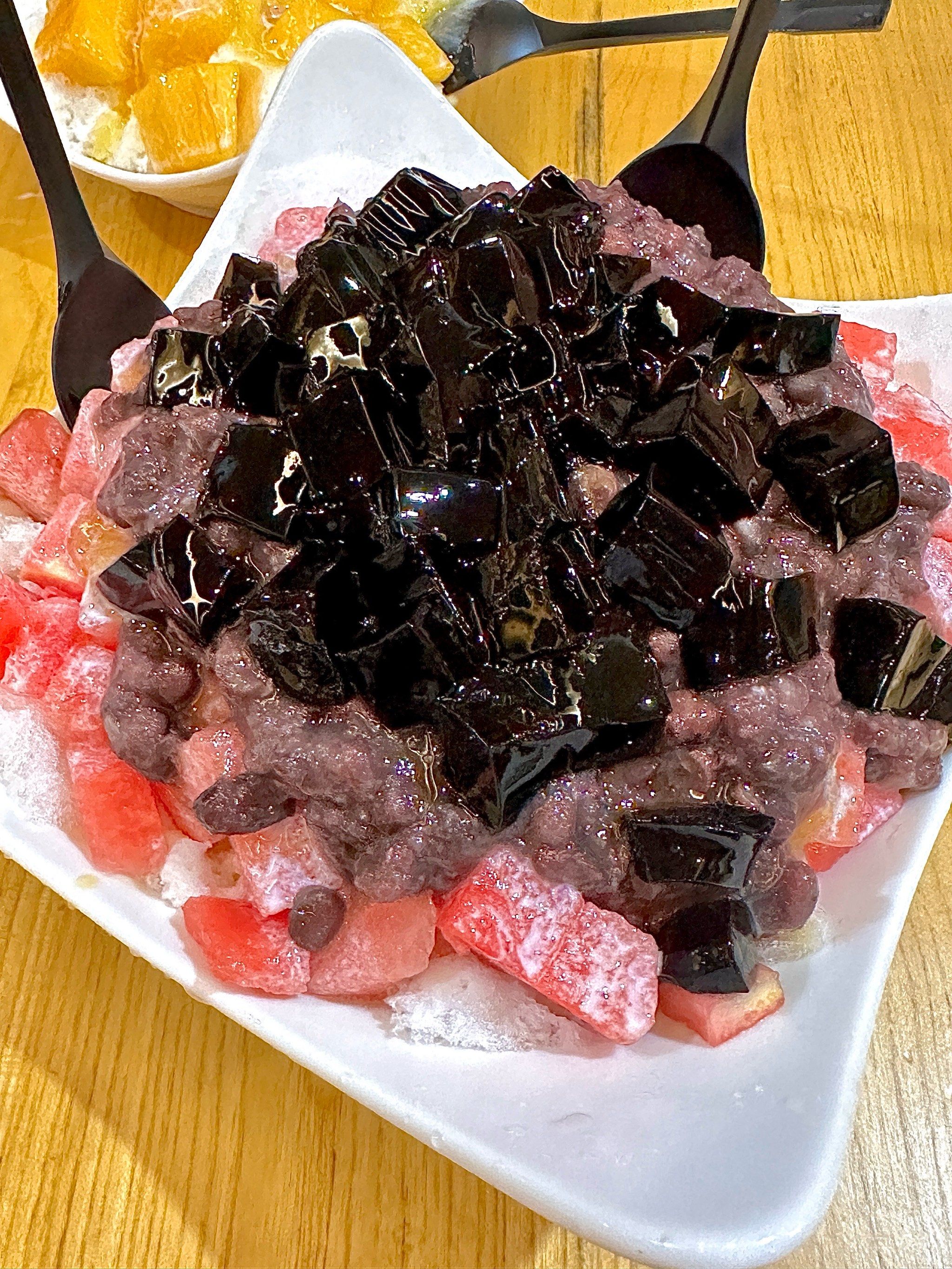 这一口牛奶冰真的是我小时候的回忆