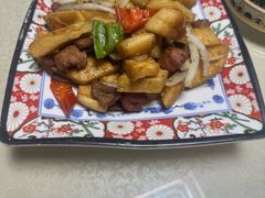馕丁炒肉-Xabnam_夏葡纳·新疆餐厅(日坛上街店)