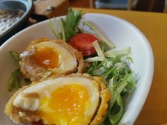 酥炸猪肉裹温泉蛋-胜博殿日式炸猪排(西红门店)