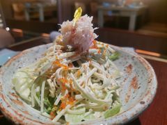 蟹肉蔬菜沙拉-蟹田居·活蟹料理(东城店)