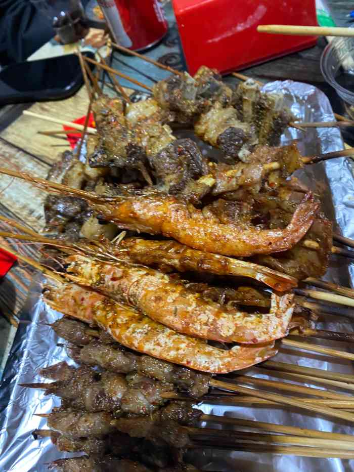 辣尚海鲜烧烤-"没去过实体店,点的外卖,味道很不错,小龙.