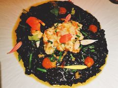 帝王蟹墨鱼汁饭-Osteria Garden 生蚝花园餐厅(原进贤路店)