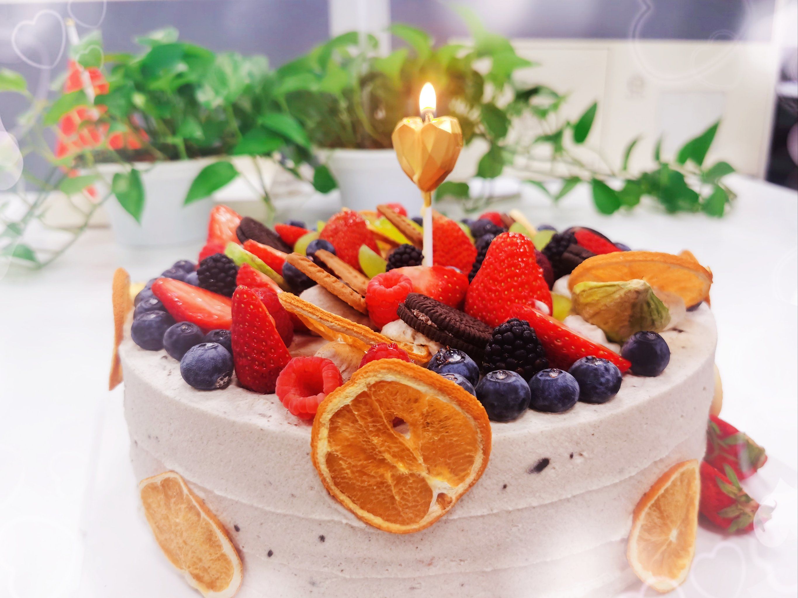 水果蛋糕的浪漫诱惑