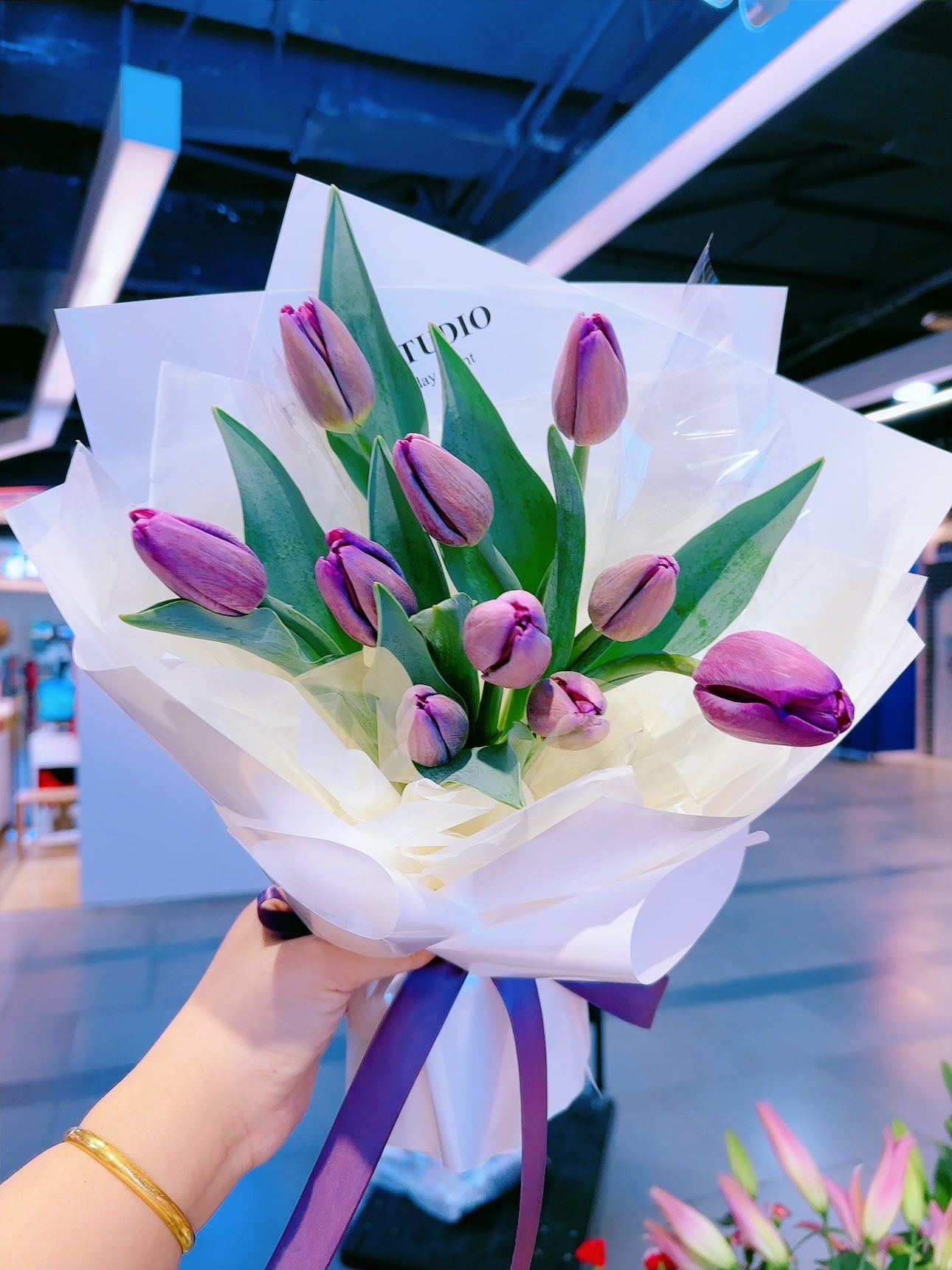 郁金香小花束