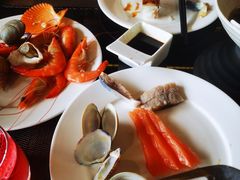 -大中华希尔顿酒店-念自助餐·海南美食·三文鱼