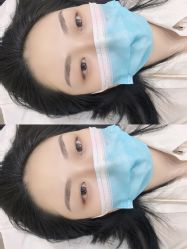 -西施无菌半永久纹绣眉眼影唇轻增发纹发际线