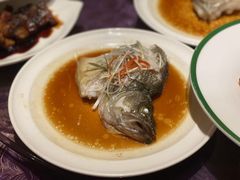 清蒸葱香鲈鱼-沁香庭中餐厅·川粤菜(重庆高新假日酒店)