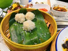 香米豆腐团-港畔赶海蒸汽海鲜烧烤自助(仙螺岛店)