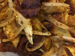 馕丁炒肉-巴依兄弟西域美食(机场店)