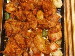 料理烤老味道鸡块-老东镇啤酒屋海鲜加工·蒸汽海鲜·海鲜烧烤(台东店)