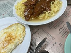 沙爹牛肉公仔面-金凤茶餐厅(湾仔店)