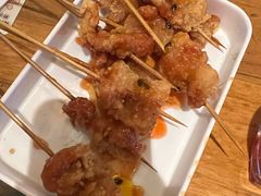 百香果锅包肉-聚点串吧·北京烧烤(朝北店)