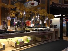 自助取餐区-舜耕山庄四时万和自助餐厅