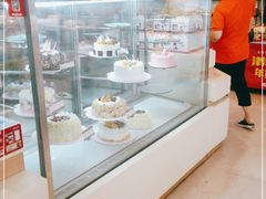 面包甜点陈列柜-长发西饼(临顿路店)