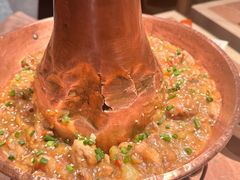 土司铜锅油焖鸡-浩海火燒雲傣家菜(芮欧百货店)