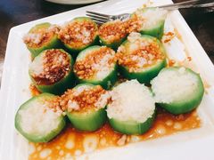 蒸丝瓜-绿茶餐厅万锦 Green Tea Restaurant Markham