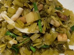雪菜笋丝炒目鱼-明州小宴(文化广场店)