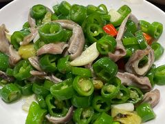 双椒爆肚丝-谢记上海大排档(长寿路店)