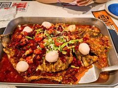 荔枝香辣-鱼酷活鱼烤鱼(南京水游城店)